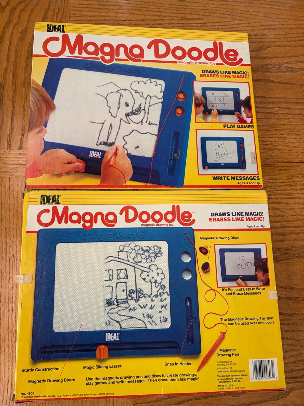 Ideal Magna Doodle Magnetic Drawing Boards